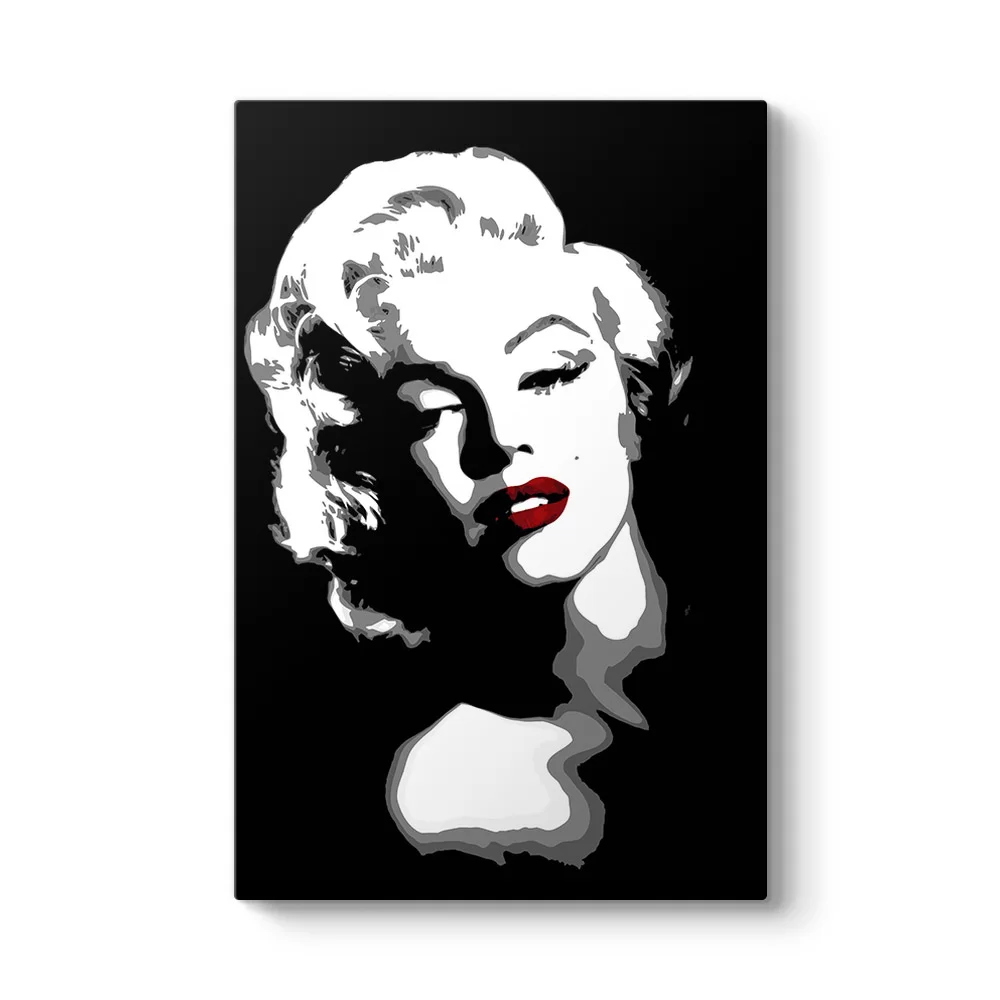 Marilyn Monroe Vintage Tablosu - Model 2